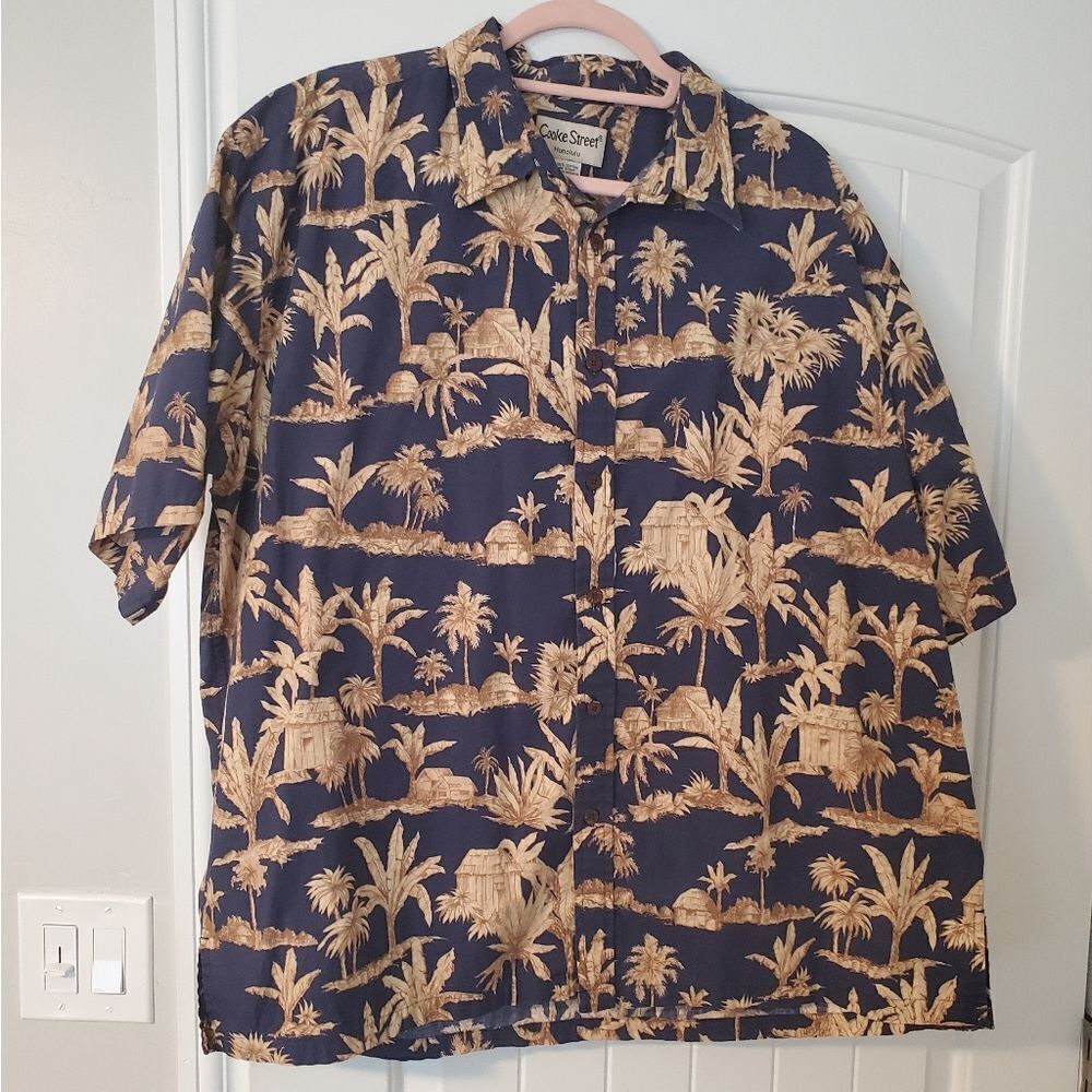 Cooke Street Hawaiian Shirt Size 2XL